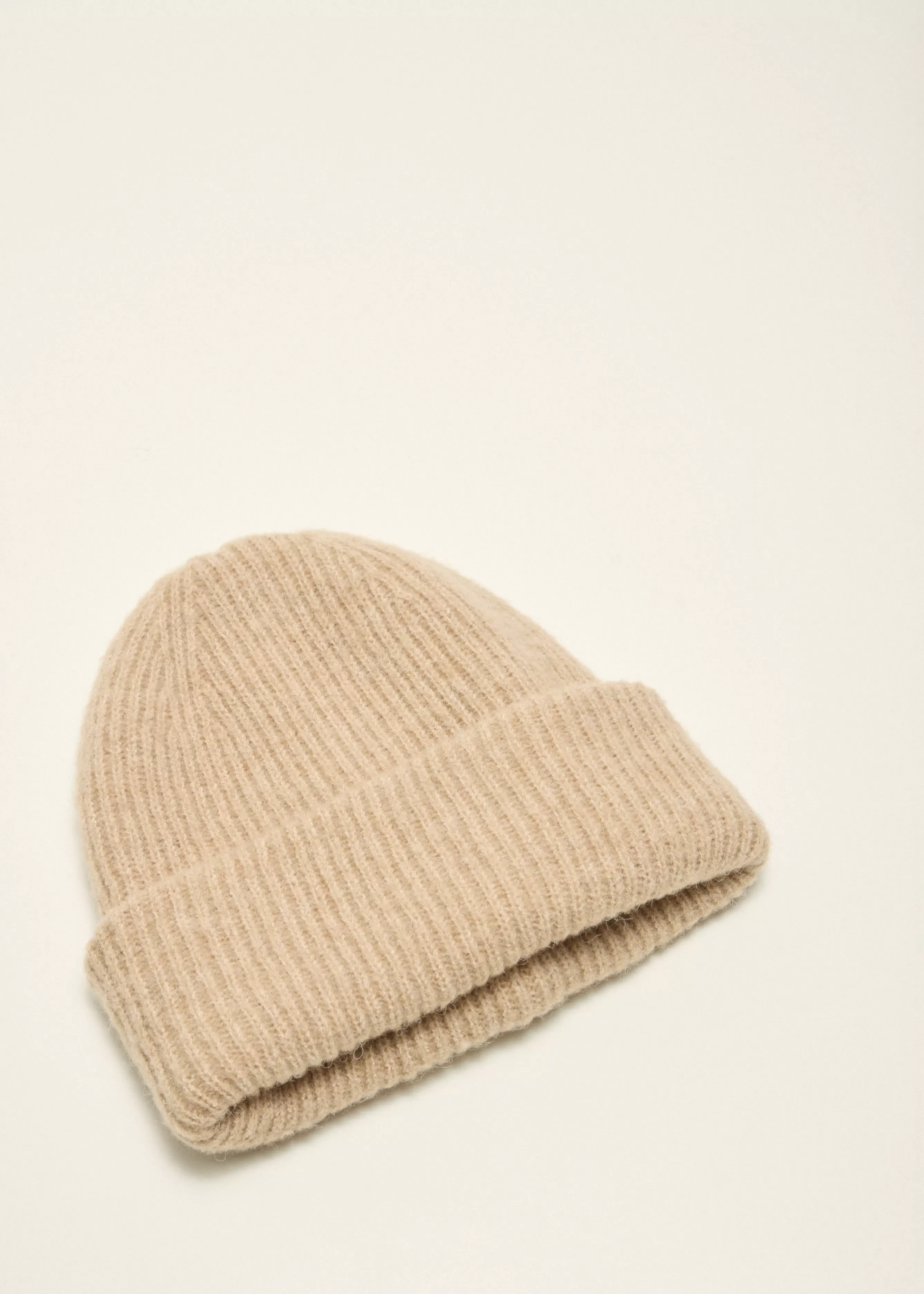 Beanie met rib<Cotton Club Hot