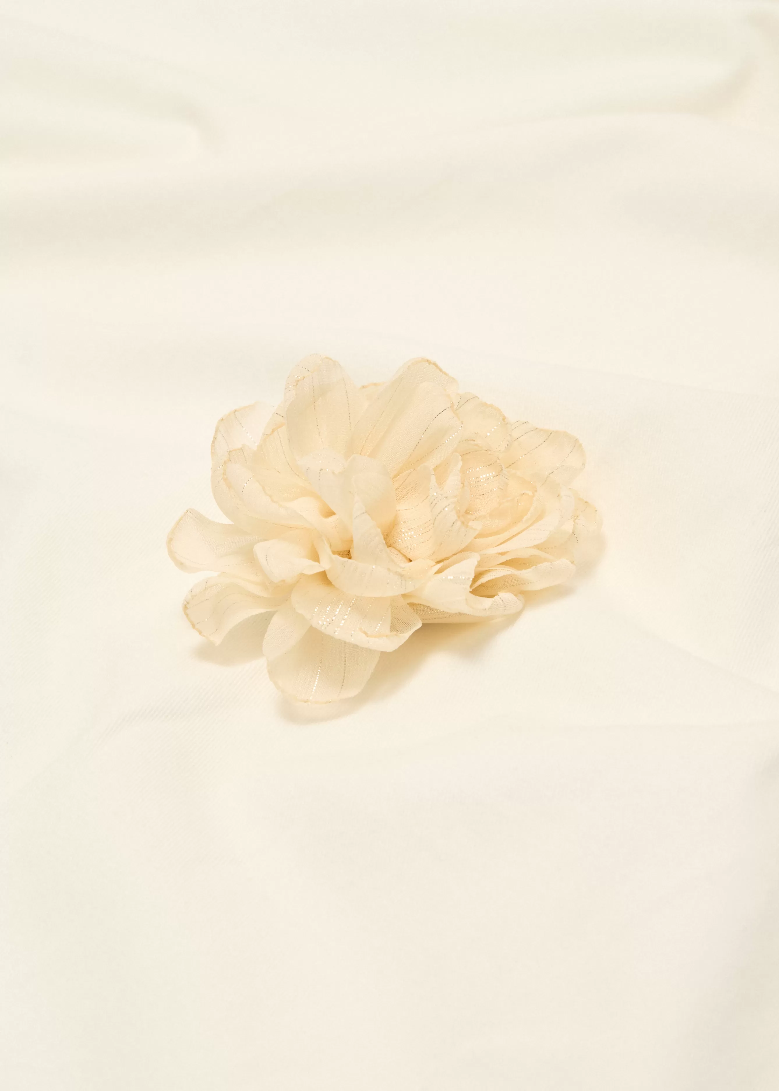 Bloemen broche met lurex<Cotton Club Shop