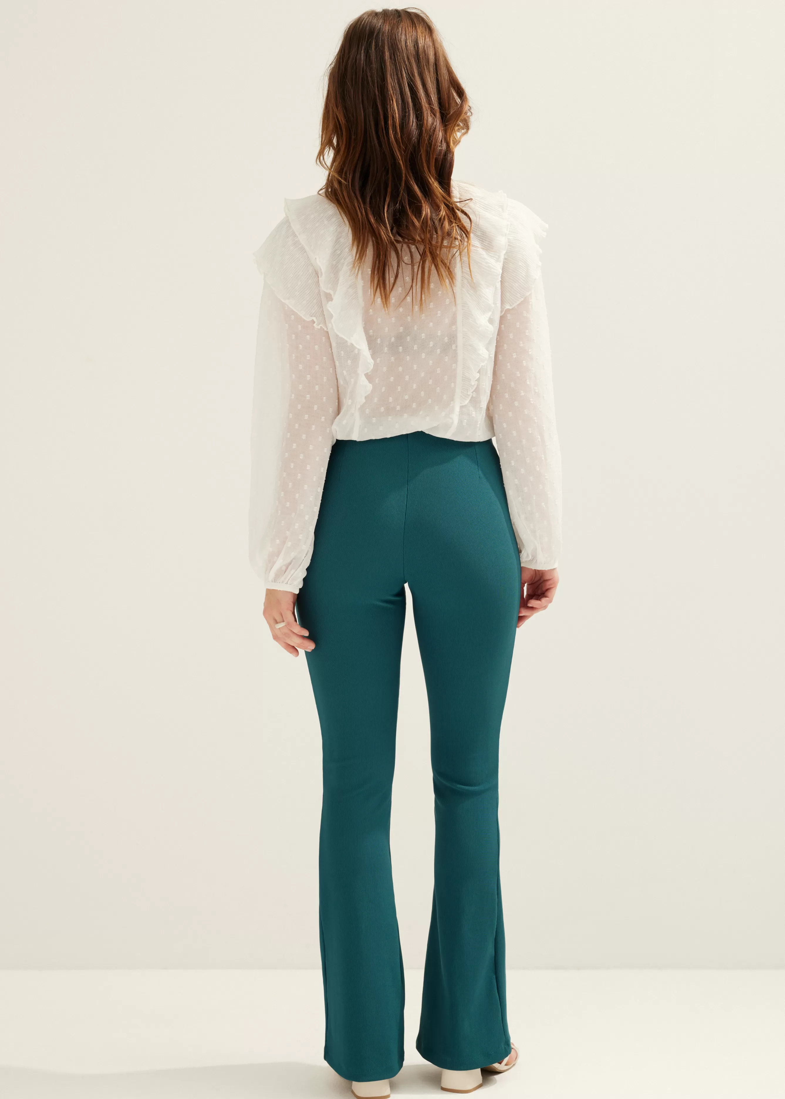 Flare Legging Rib<Cotton Club Best