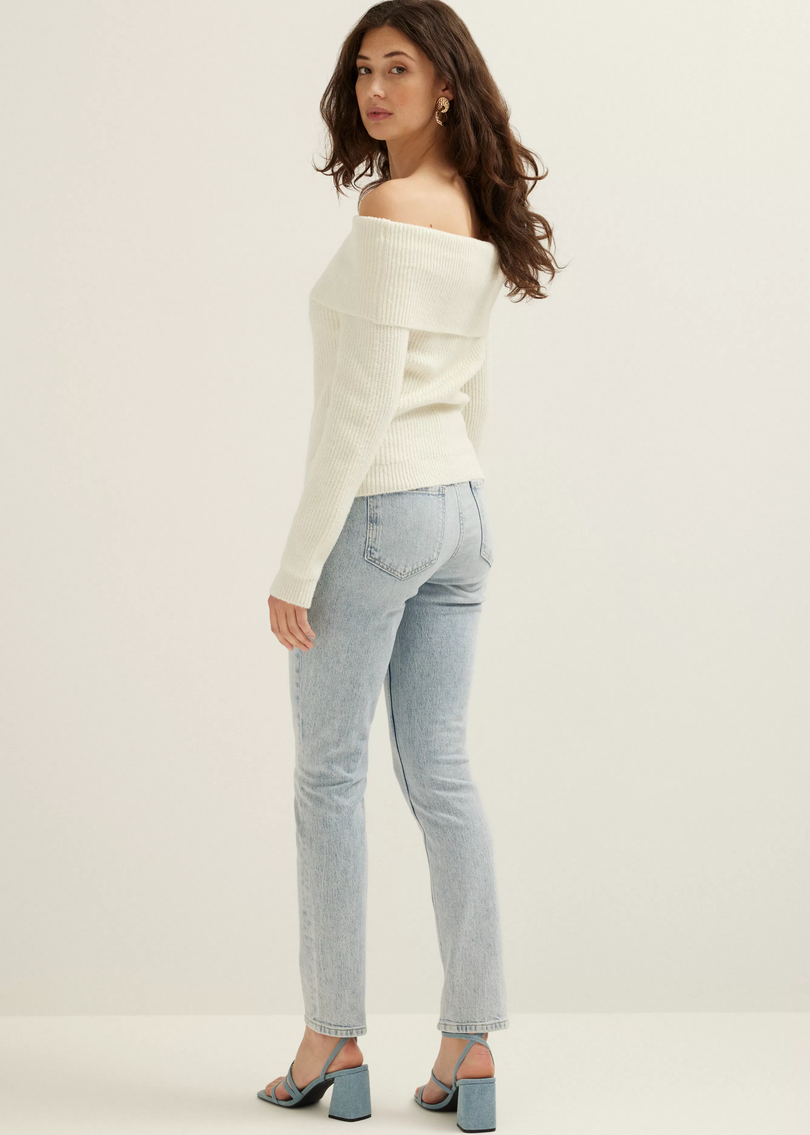 Off-shoulder trui<Cotton Club Cheap