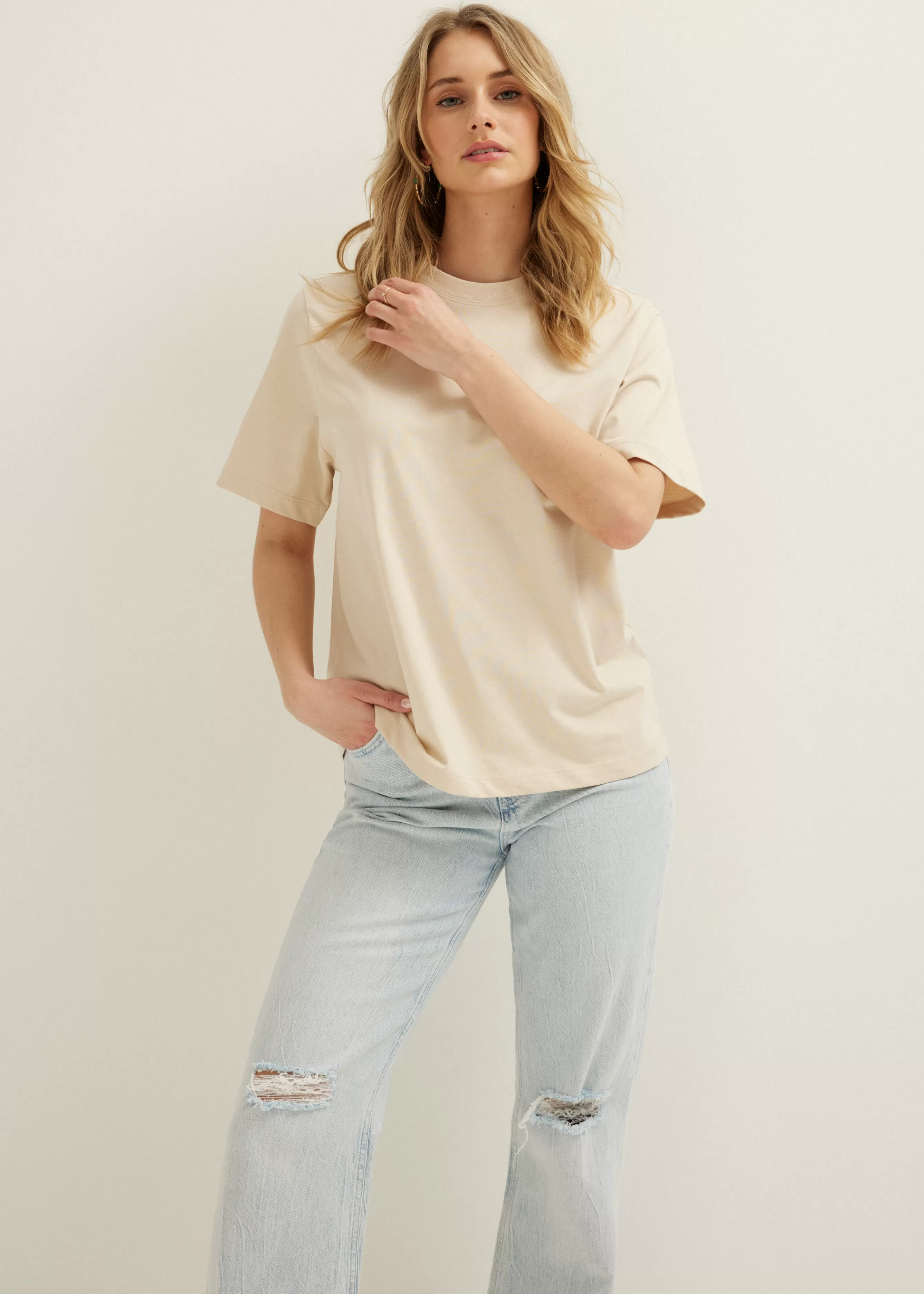 Oversized t-shirt<Cotton Club Cheap