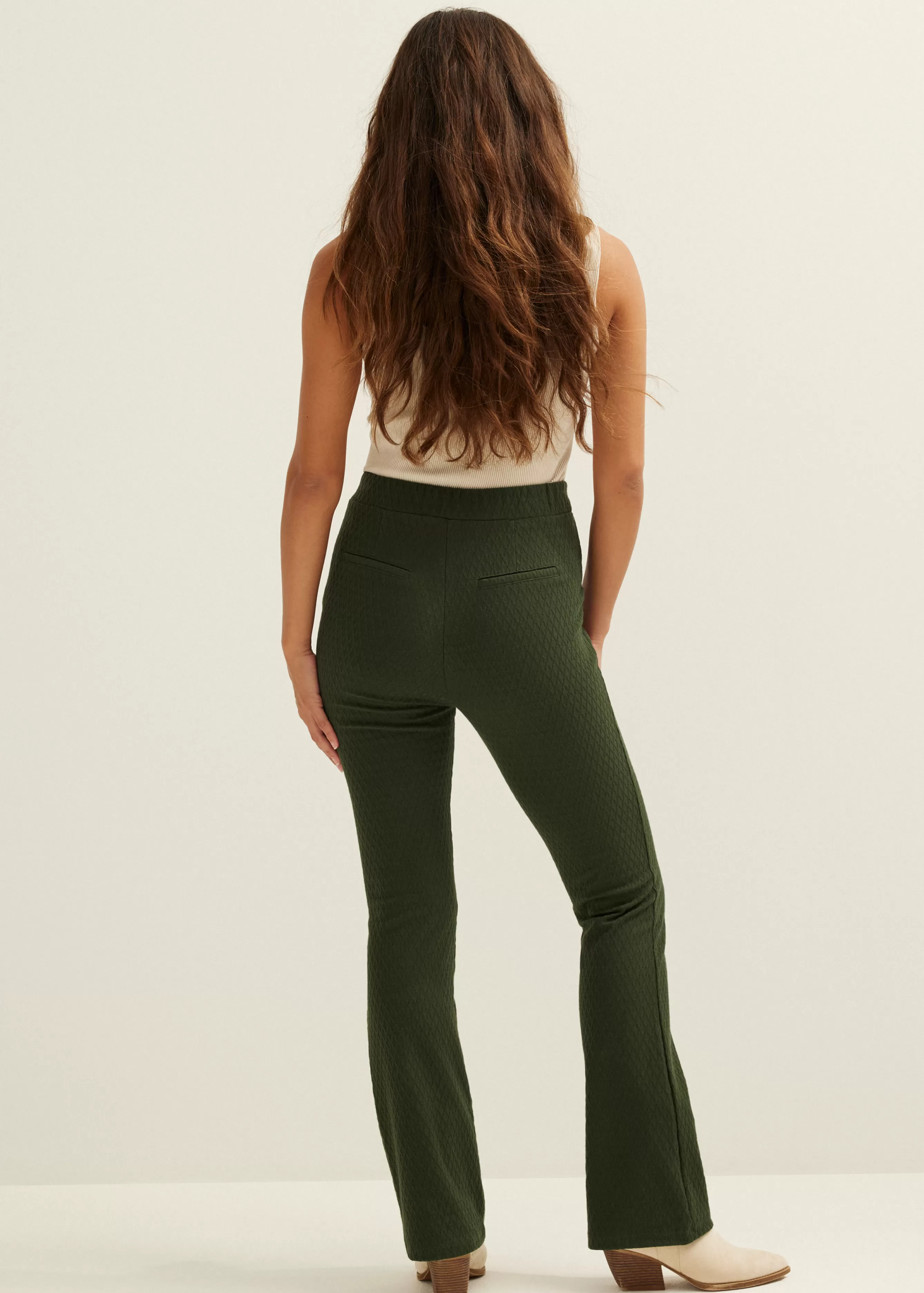 Pantalon jacquard<Cotton Club Flash Sale