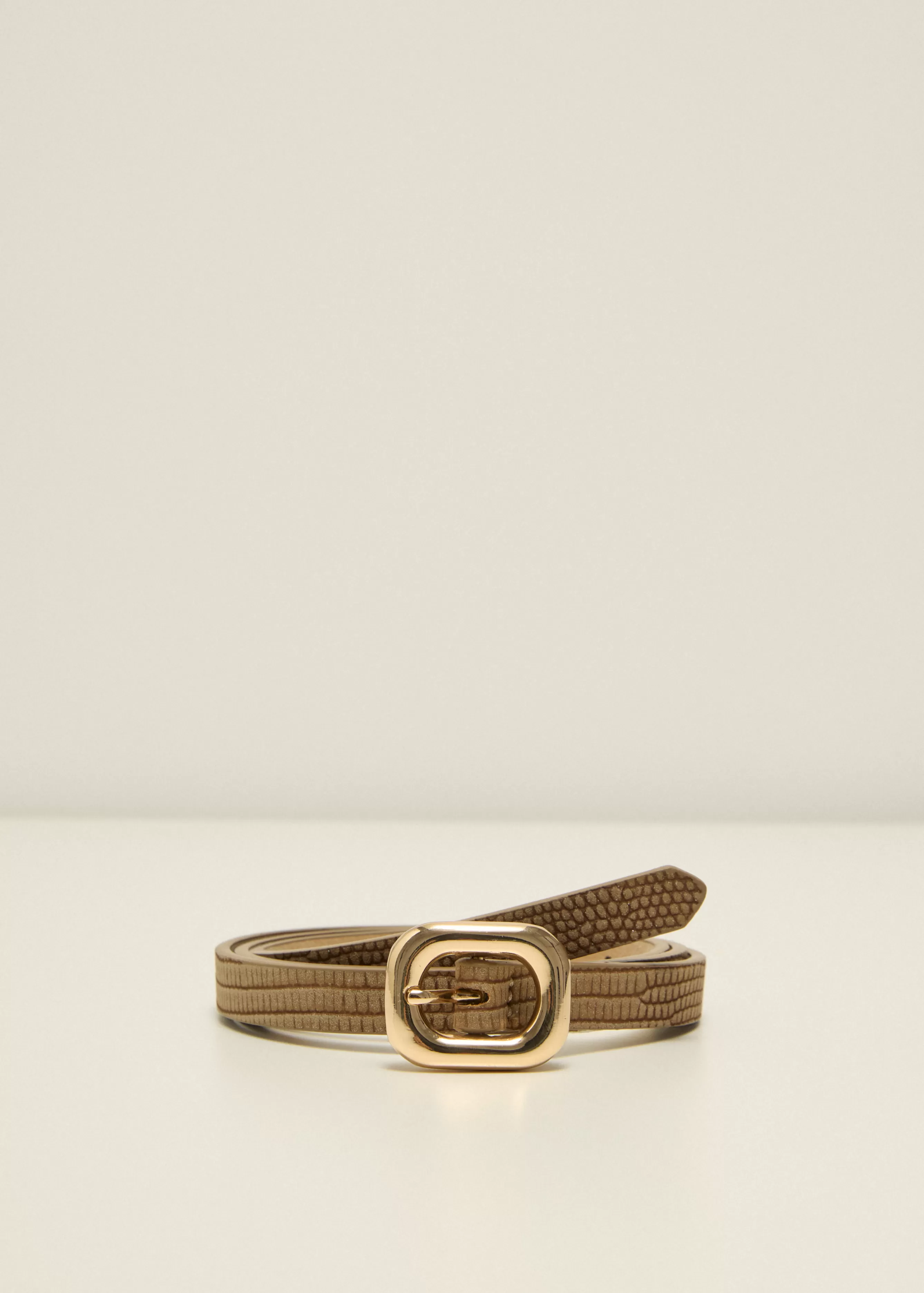 Riem met krokodil patroon<Cotton Club Fashion