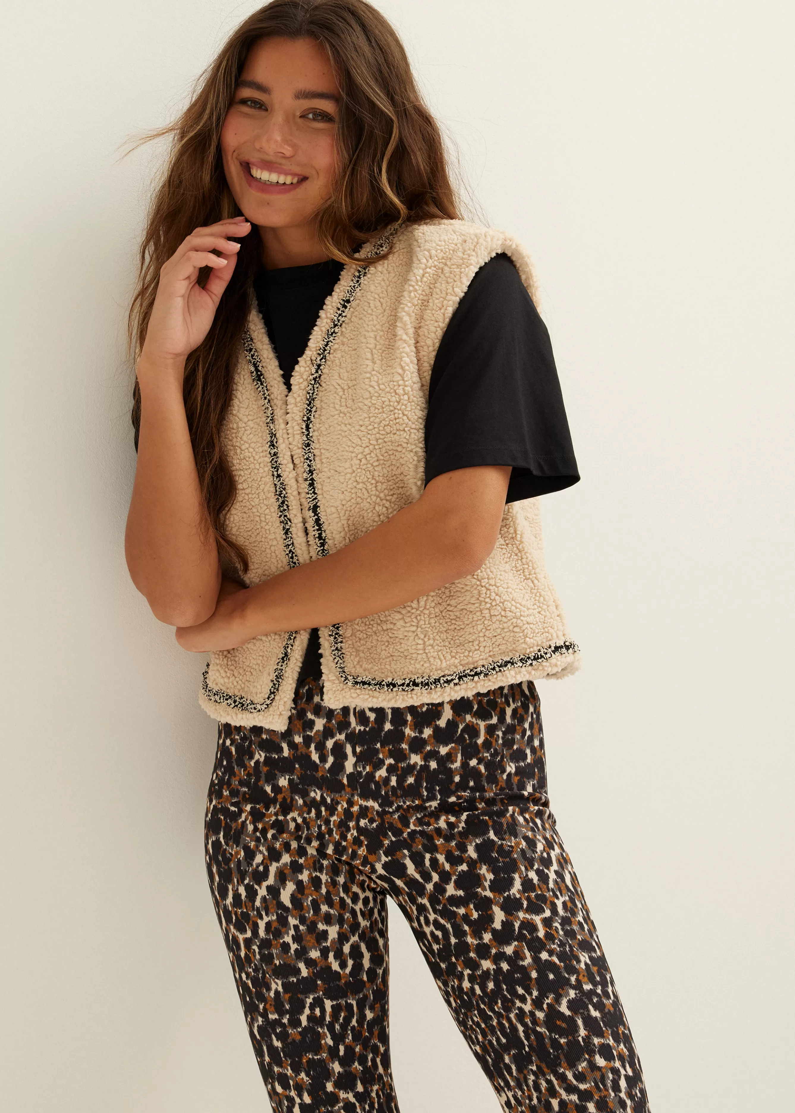 Teddy gilet<Cotton Club Flash Sale